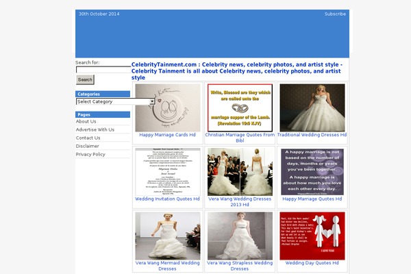 Geblek.com theme site design template sample