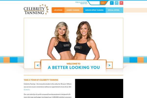 celebritytanning.com site used Celebritytanningtheme