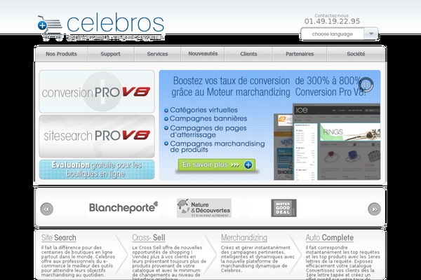 celebros.fr site used Celebros