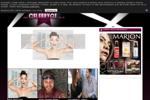 celebryci.com.pl site used Misbah-blog