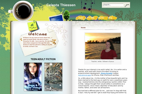 celestathiessen.com site used Painted-life