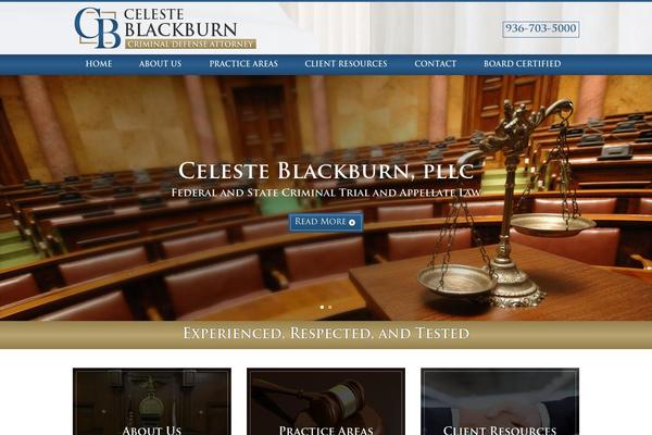 celesteblackburn.com site used Celeste-blackburn