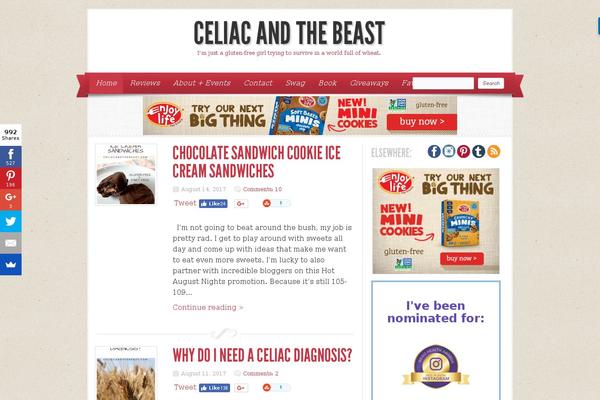Delicacy theme site design template sample