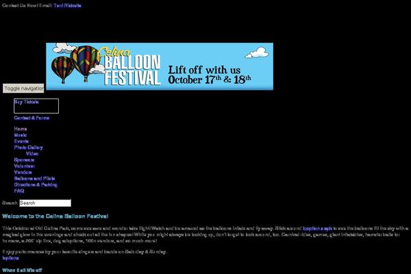 celinaballoonfestival.com site used Credence