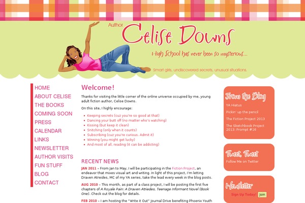 celisedowns.com site used Celise