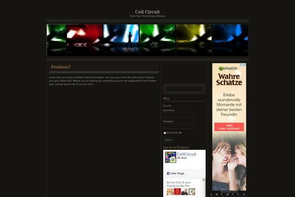 Chaoticsoul theme site design template sample