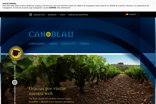 cellerscanblau.es site used Gfe-canblau