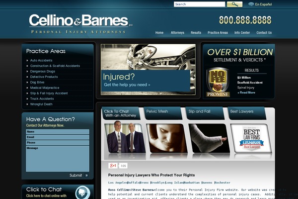 cellinoandbarnes.com site used Cellino-and-barnes