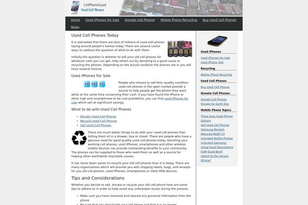 cellphonequad.com site used Cpq