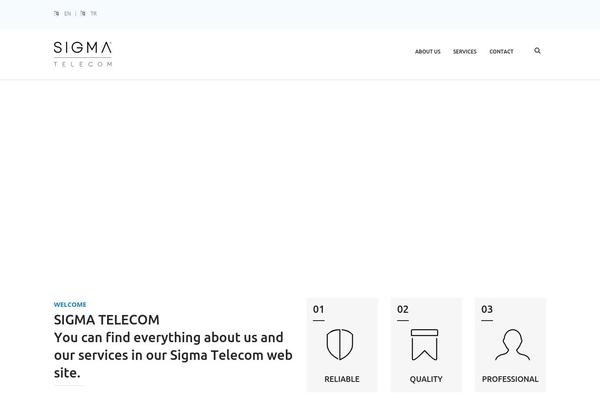 cellsigma.com site used Mixed-modern-and-professional-wordpress-theme