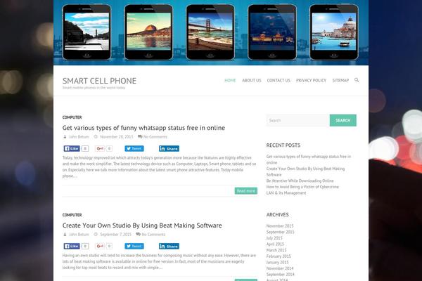 Interface theme site design template sample