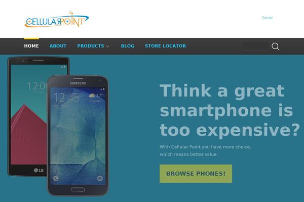 cellularpoint.ca site used Theme55429