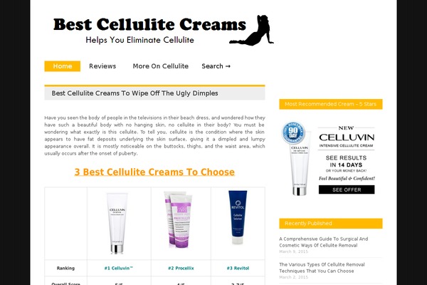 cellulitecreamsite.com site used Gonzo190