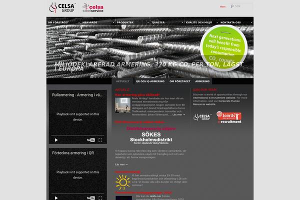 celsa-steelservice.se site used Celsa