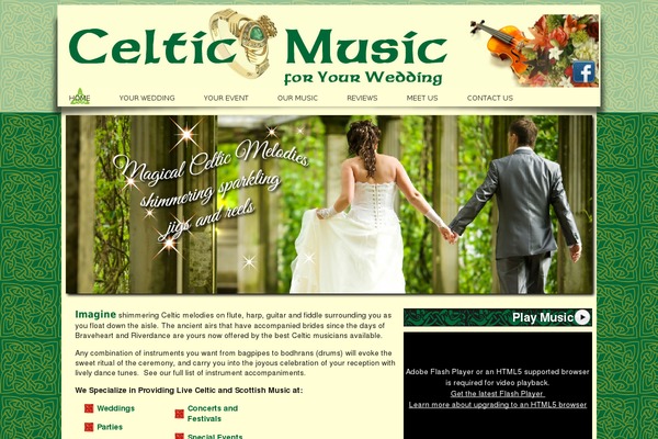 celticweddingmusic.com site used Celtic