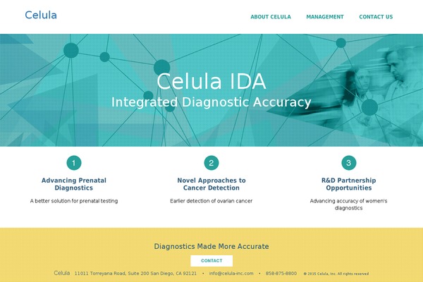 celula-inc.com site used Celula
