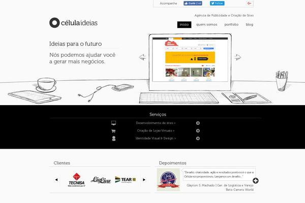 celulaideias.com.br site used Celula-2011