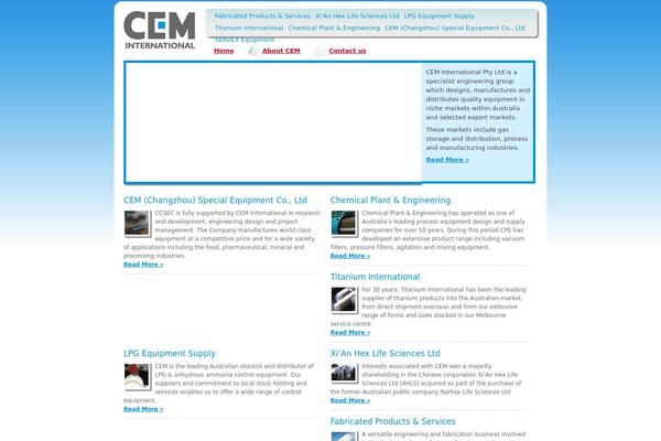 cem-int.com.au site used Cem