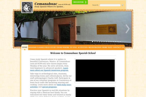 cemanahuacspanishschool.com site used Cemanahuacspanishschool