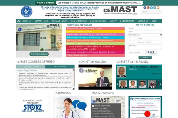 cemast.org site used Cemast-resp
