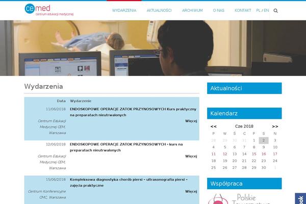 cemed.pl site used AccessPress Ray