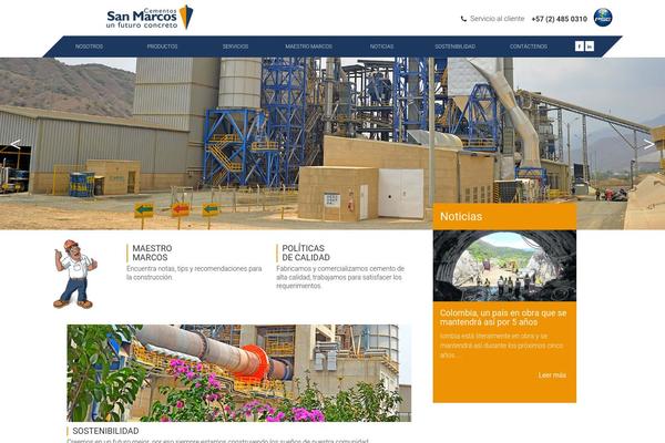 cementosanmarcos.com site used Csm