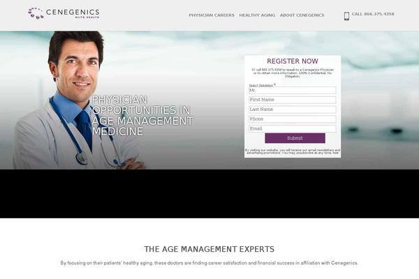 cenegenicsphysicians.com site used Cenegenics_divichild