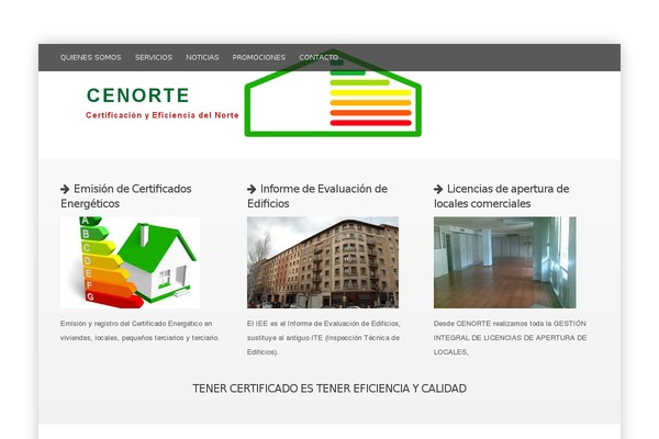 cenorte.es site used deCente