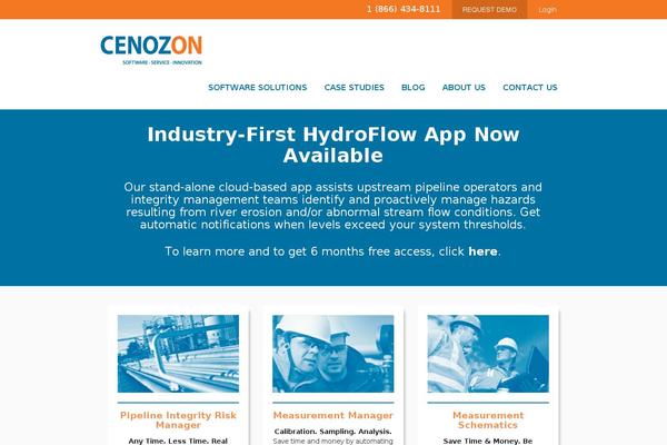 cenozon.com site used Activeconversion
