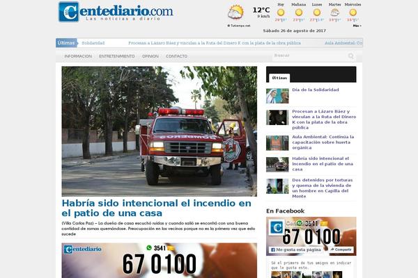 centediario.com site used Vincent-genna-theme