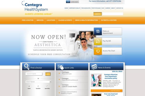 centegra.com site used Centegra_health_system