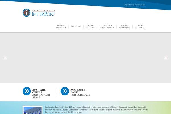 centennialinterport.com site used Centemmial-interport