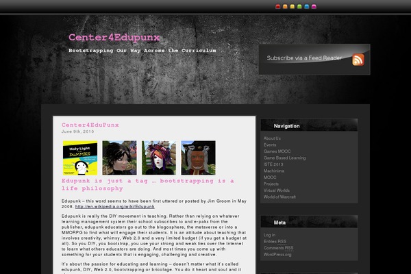 center4edupunx.org site used Grunge-wall2