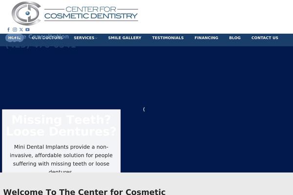 centerforcosmeticdentistry.com site used Vital-child
