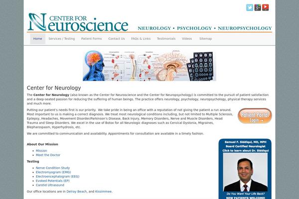 centerforneurology.us site used Dbn-blue