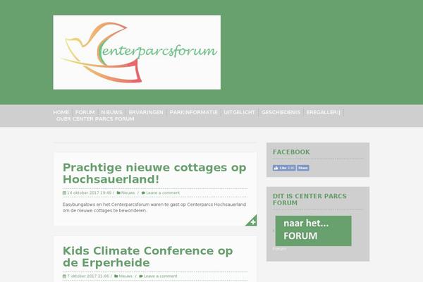 centerparcsforum.nl site used Solon