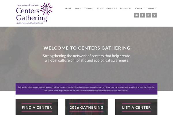 centers WordPress theme, websites list used centers theme centers theme websites examples