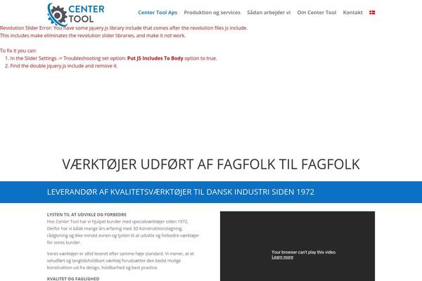centertool.dk site used Shapingweb
