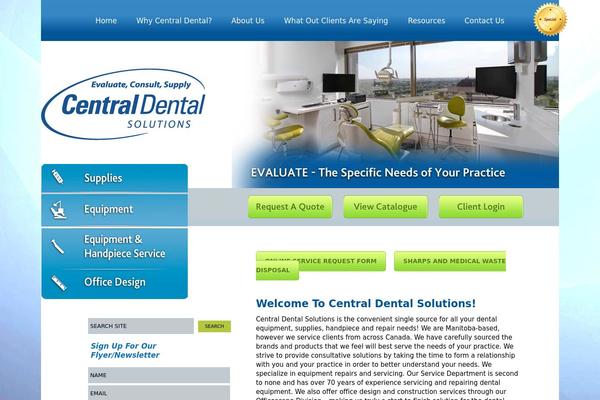 central-dental.ca site used Centraldental