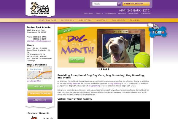 centralbarkatlanta.com site used Centralbarkzee