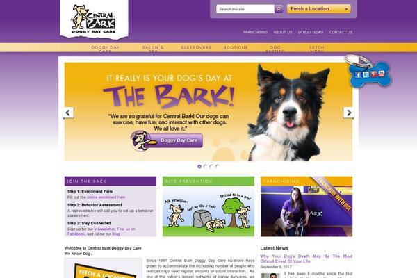 centralbark theme websites examples