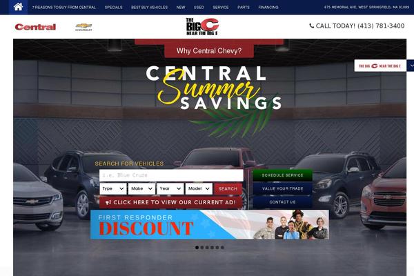 centralchevyauto.com site used Dealer Inspire common