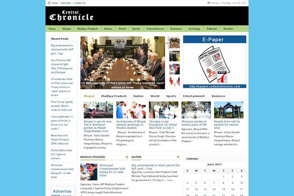 Newsmatic theme site design template sample