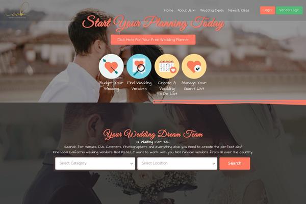 Site using Weddingcity plugin