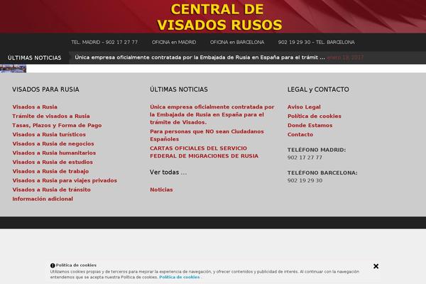 centraldevisadosrusos.com site used Generatepress_hijo