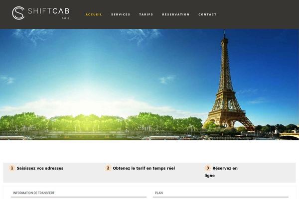 Grab-taxi theme site design template sample