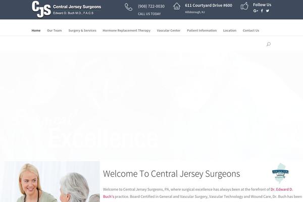 centraljerseysurgeons.com site used Hue-child