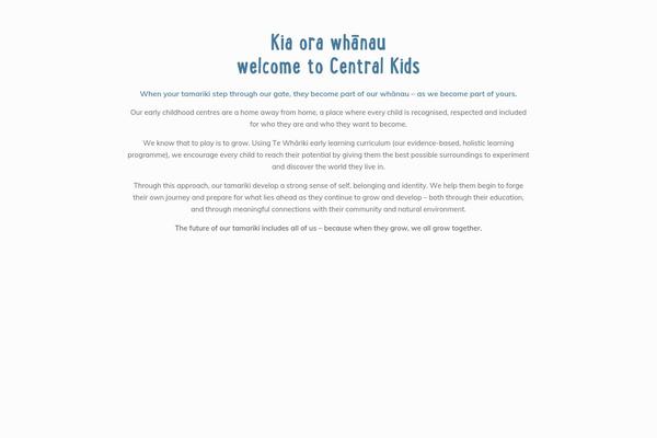 centralkids.org.nz site used Betheme-child-theme-01