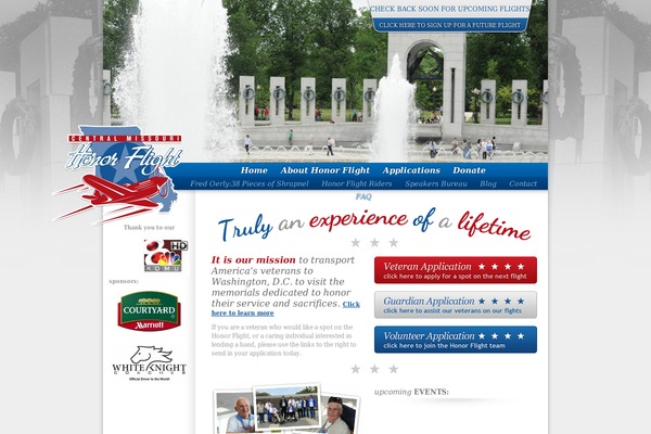 centralmissourihonorflight.com site used Honorflight