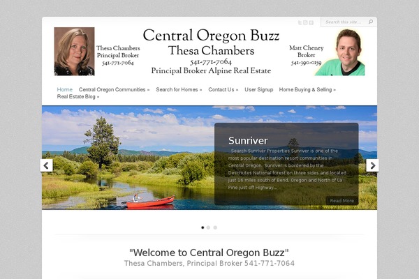 centraloregonbuzz.com site used Curb-appeal